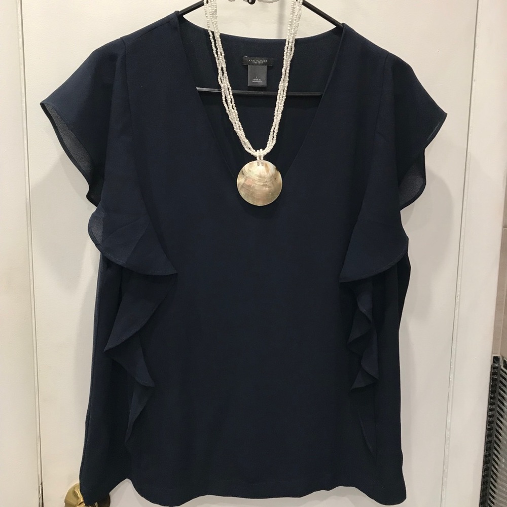 Flowy Ruffle Blouse